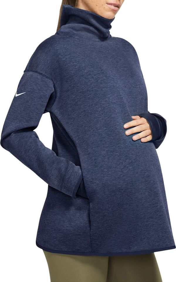 ナイキ レディース シャツ トップス Nike Women's Maternity Reversible Pullover Midnight Navyの通販は 15,525円