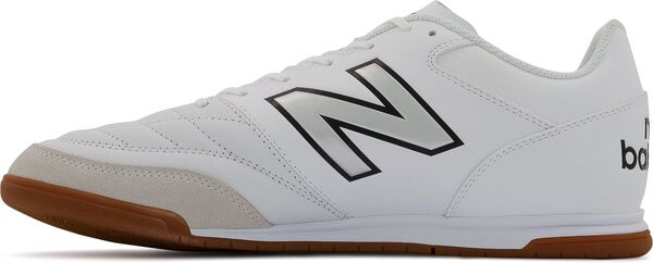 ニューバランス メンズ スニーカー シューズ New Balance Men's 442 V2 Team Indoor Soccer Shoes White/Black