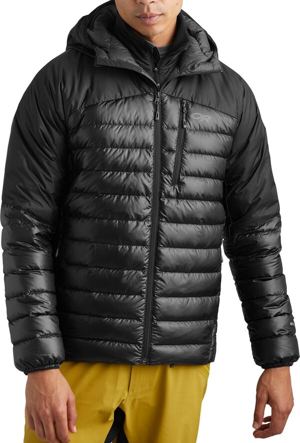 アウトドアリサーチ メンズ ジャケット・ブルゾン アウター Outdoor Research Men's Helium Down Jacket Blackの通販は