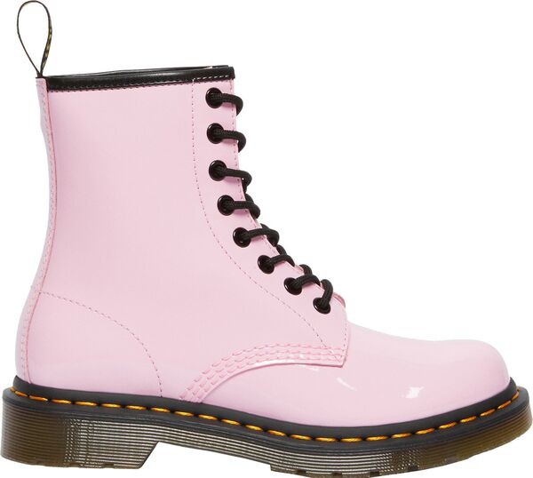 ドクターマーチン レディース ブーツ・レインブーツ シューズ Dr. Martens Women's 1460 Patent Leather Lace Up Boots Pink