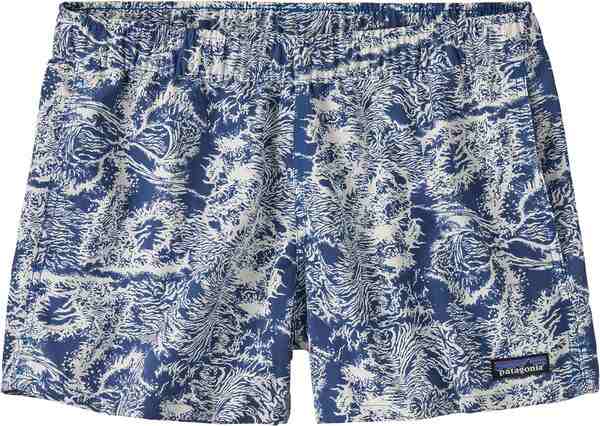 パタゴニア レディース ハーフパンツ・ショーツ ボトムス Patagonia Women's 2.5 Barely Baggies Shorts Crash Endless Blue