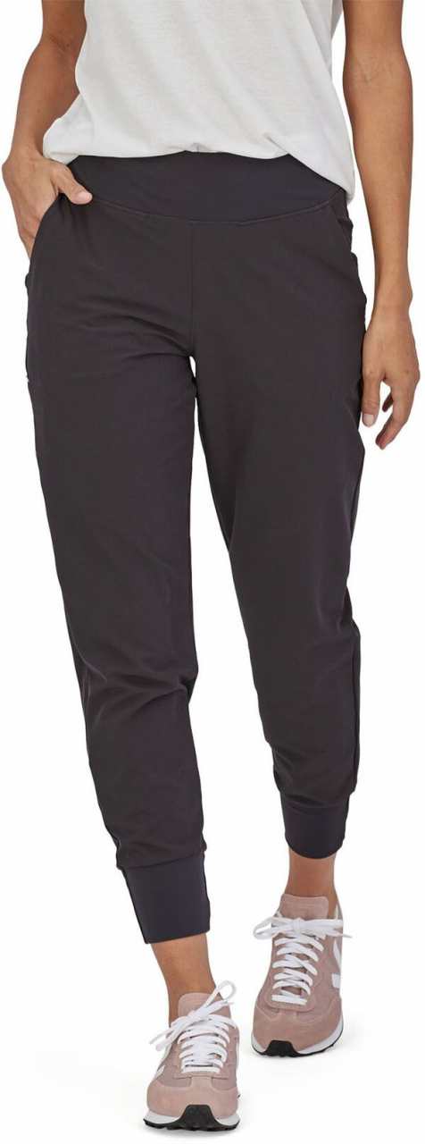 パタゴニア レディース カジュアルパンツ ボトムス Patagonia Women's Happy Hike Studio Pants Ink Black