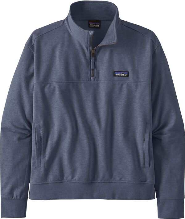 パタゴニア レディース シャツ トップス Patagonia Women's Ahnya 1/4 Zip Pullover Smolder Blue