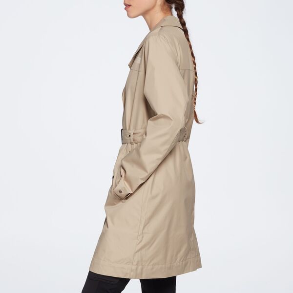 ノースフェイス レディース ジャケット・ブルゾン アウター The North Face Women's City Rain Trench Coat Flax