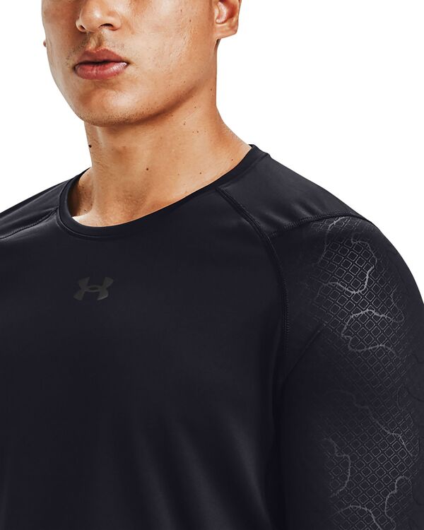 アンダーアーマー メンズ シャツ トップス Under Armour Men's Baseball ColdGearR Long Sleeve Shirt Black