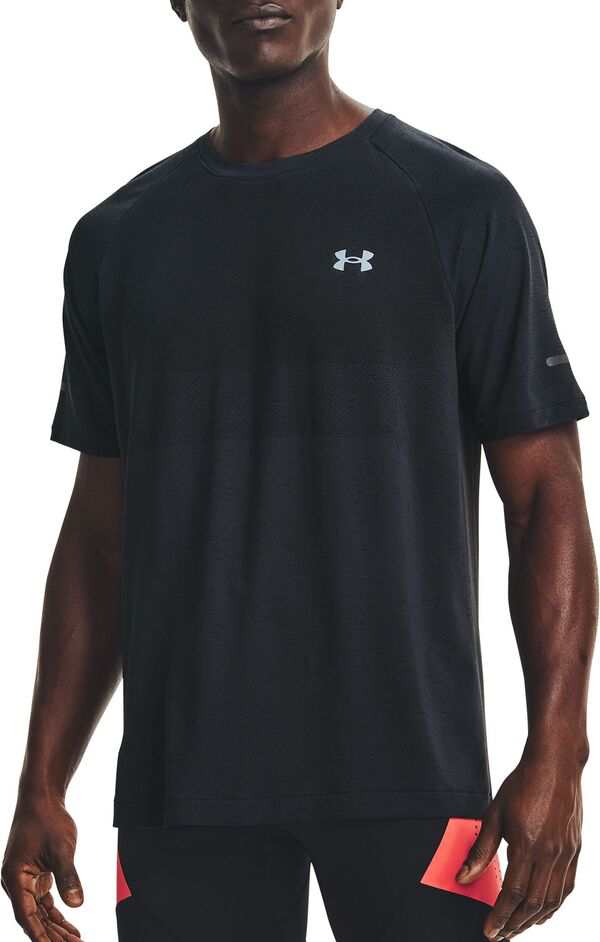 アンダーアーマー メンズ Tシャツ トップス Under Armour Men's Vanish Seamless Run Short Sleeve T-Shirt Anthracite/Black/Reflect