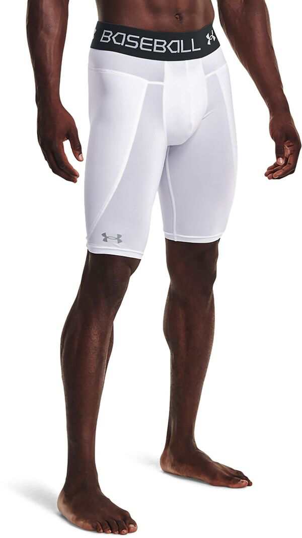 アンダーアーマー メンズ ハーフパンツ・ショーツ ボトムス Under Armour Men's Utility Sliding Shorts White