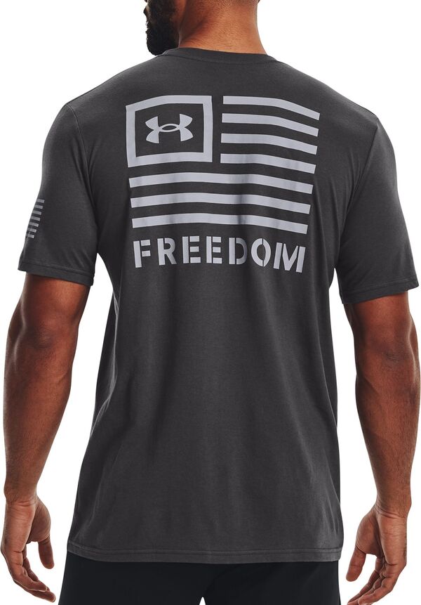 アンダーアーマー メンズ Tシャツ トップス Under Armour Men's Freedom Banner T-Shirt Jet Grayの通販は 8,125円