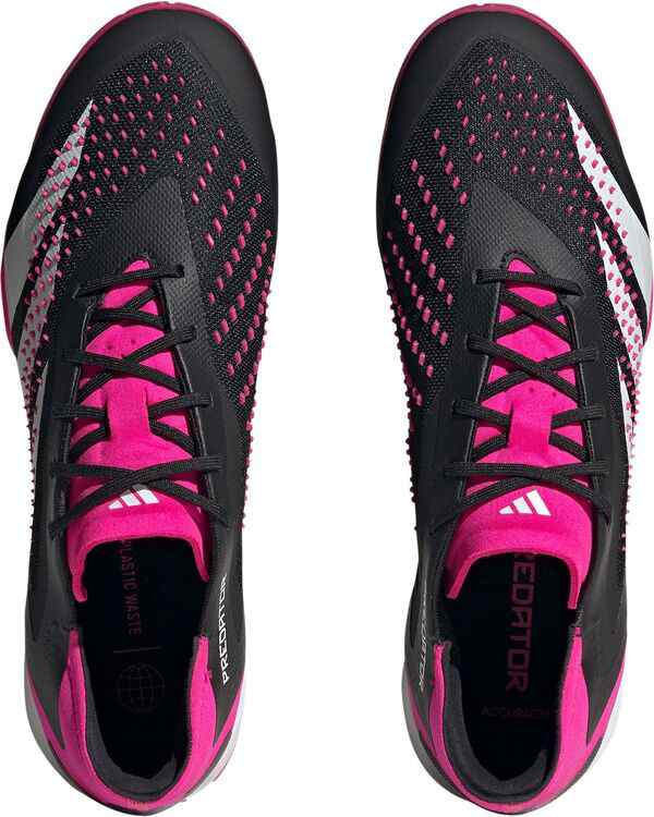 アディダス レディース スニーカー シューズ adidas Predator Accuracy.1 Indoor Soccer Shoes Black/Pink