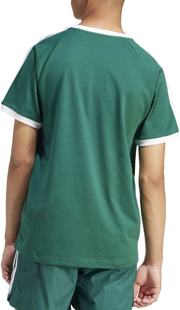 アディダス メンズ シャツ トップス adidas Originals Men's Adicolor Classics 3-Stripes T-Shirt Collegiate Green