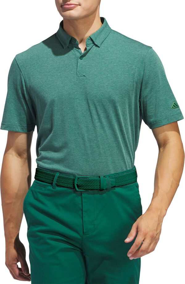 アディダス メンズ ポロシャツ トップス adidas Men's Go-To Golf Polo Collegiate Green