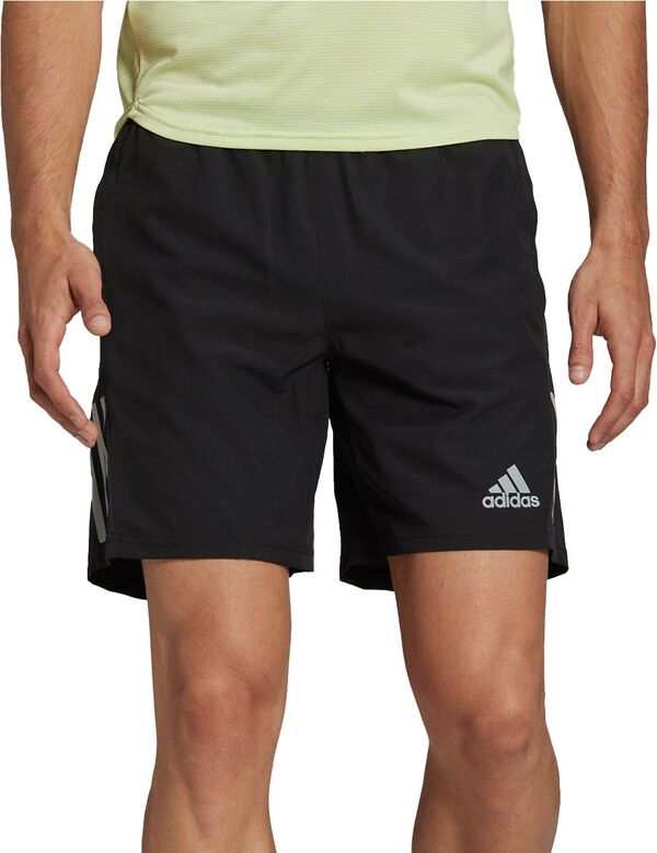 アディダス メンズ ハーフパンツ・ショーツ ボトムス adidas Men's Own The Run 7” Shorts Black