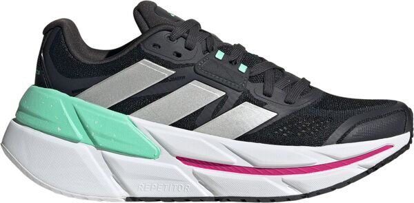 アディダス レディース スニーカー シューズ adidas Women's Adistar CS Running Shoes Black/Silver Metallic