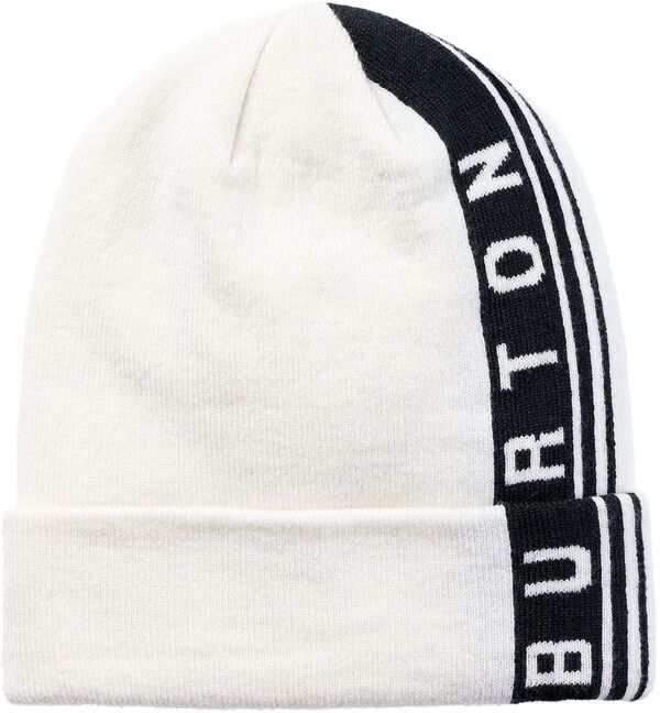 バートン メンズ 帽子 アクセサリー Burton Partylap Beanie Stout White