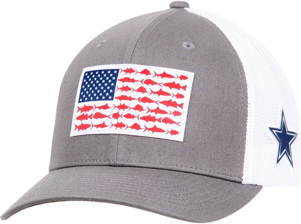 コロンビア レディース 帽子 アクセサリー Columbia Dallas Cowboys Fish Flag Hatの通販は