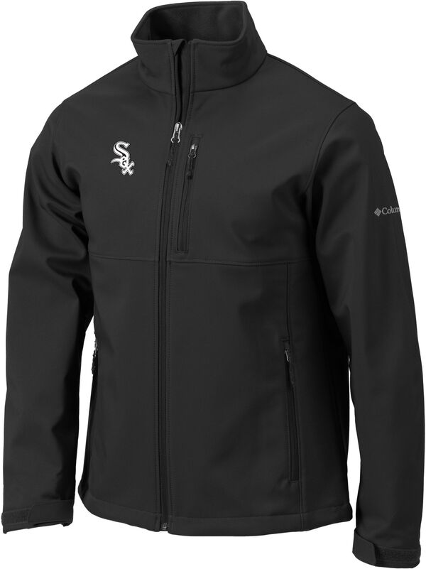 コロンビア メンズ ジャケット・ブルゾン アウター Columbia Men's Chicago White Sox Black Ascender Full-Zip Jacketの通販は