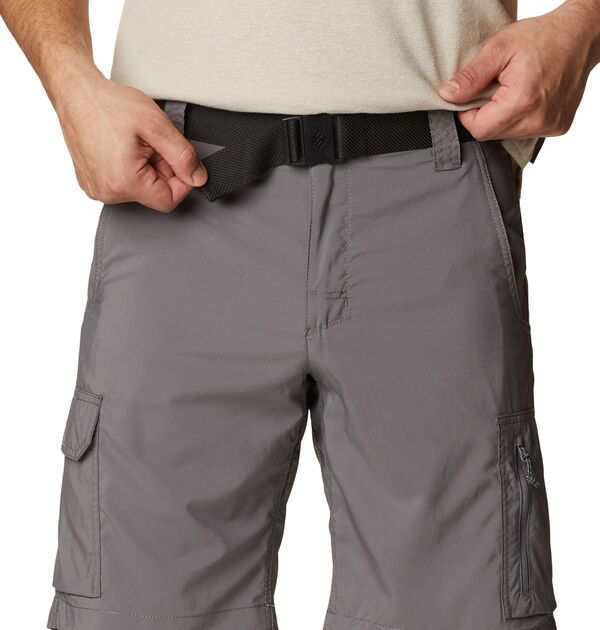 コロンビア メンズ ハーフパンツ・ショーツ ボトムス Columbia Men's Silver Ridge Utility Cargo Shorts City Grey