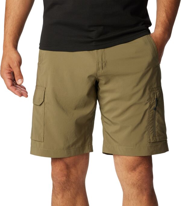 コロンビア メンズ ハーフパンツ・ショーツ ボトムス Columbia Men's Silver Ridge Utility Cargo Shorts Stone Greenの通販は
