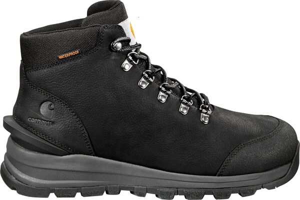 カーハート メンズ ブーツ・レインブーツ シューズ Carhartt Men's Gilmore 5” Waterproof Work Boots Black Leather