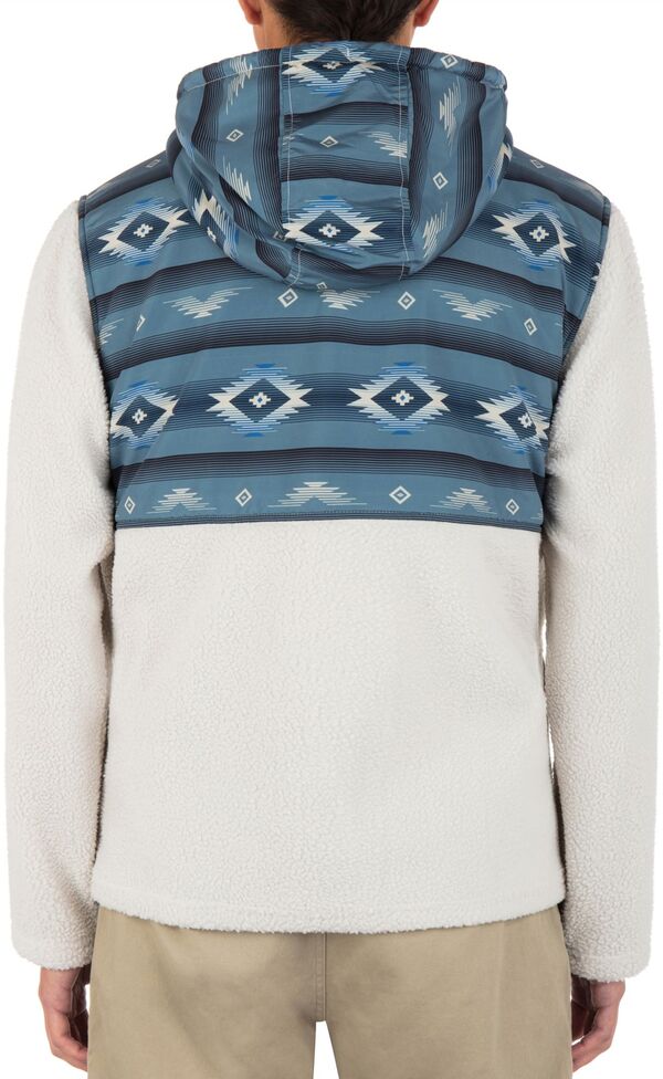 ハーレー メンズ ジャケット・ブルゾン アウター Hurley Men's Evergreen Burrito Anorak Jacket Bone ダウンジャケット