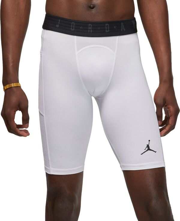 ジョーダン メンズ ハーフパンツ・ショーツ ボトムス Jordan Men's Dri-FIT Sport Compression Shorts White