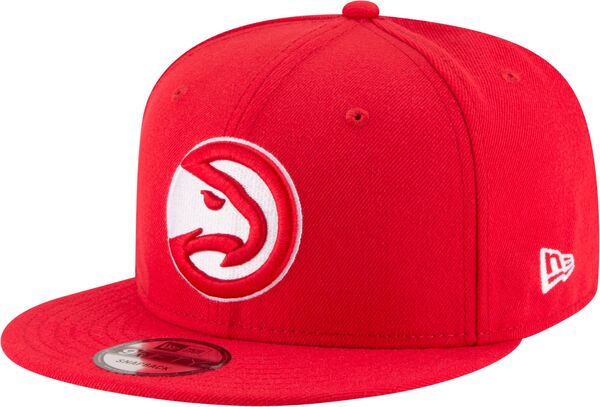ニューエラ メンズ 帽子 アクセサリー New Era Atlanta Hawks Primary Logo 9Fifty Adjustable Snapback Hatの通販は