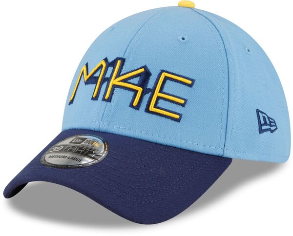 ニューエラ レディース 帽子 アクセサリー New Era Men's Milwaukee Brewers 2022 City Connect 39Thirty Stretch Fit Hatの通販は 12,980円