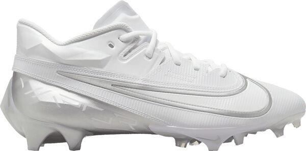 ナイキ レディース スニーカー シューズ Nike Vapor Edge Elite 360 2 Football Cleats Metallic Silver/Black