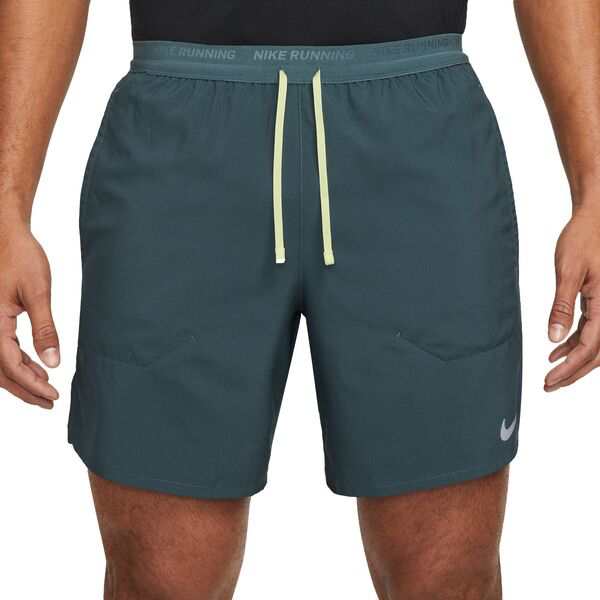 ナイキ メンズ ハーフパンツ・ショーツ ボトムス Nike Men's Dri-FIT Stride 2-in-1 7” Shorts Deep Jungle