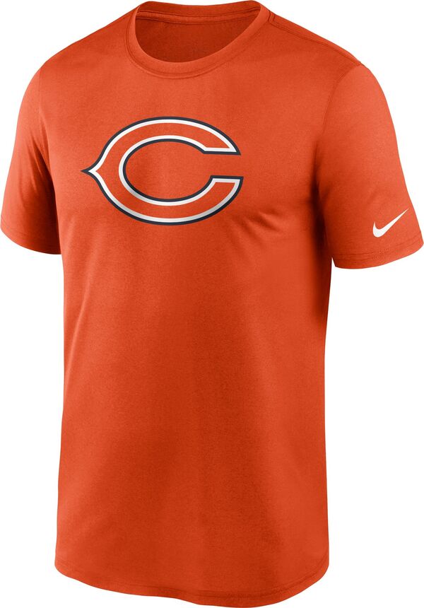 ナイキ メンズ Tシャツ トップス Nike Men's Chicago Bears Legend Logo Orange T-Shirtの通販は 10,980円