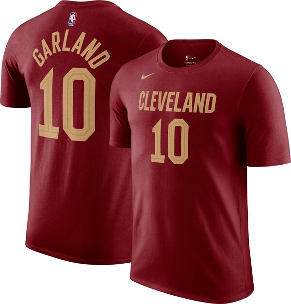 ナイキ メンズ Tシャツ トップス Nike Men's Cleveland Cavaliers Darius Garland #10 Red T-Shirtの通販は 13,980円