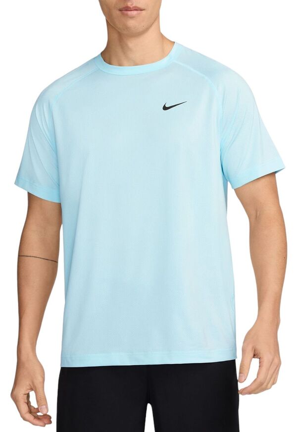 ナイキ メンズ Tシャツ トップス Nike Men's Dri-FIT Ready Short Sleeve Fitness T-Shirt Glacier Blueの通販は