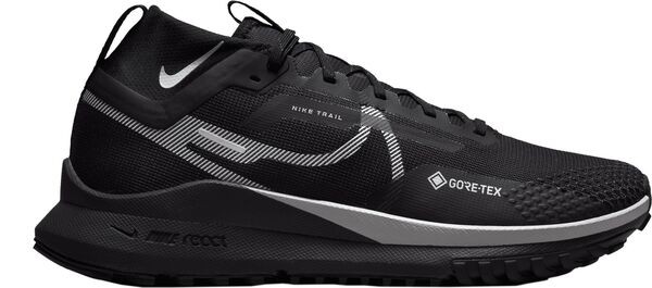 ナイキ メンズ スニーカー シューズ Nike Men's Pegasus Trail 4 GORE-TEX Waterproof Trail Running Shoes Black/Grey/Silver