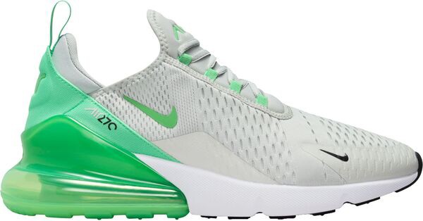 ナイキ メンズ スニーカー シューズ Nike Men's Air Max 270 Shoes Silver/Green