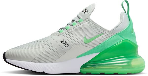 ナイキ メンズ スニーカー シューズ Nike Men's Air Max 270 Shoes Silver/Green