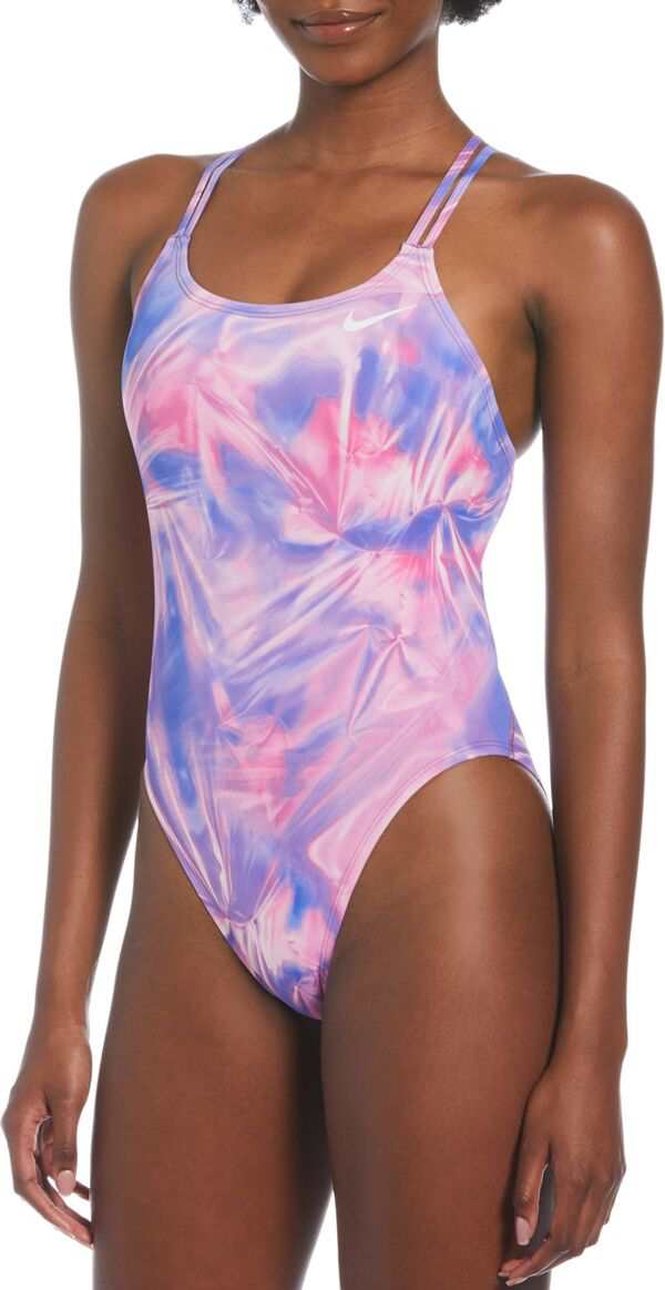 ナイキ レディース 上下セット 水着 NIKE Women's Hydrastrong Multi-Spiderback One Piece Swimsuit Warm Multi