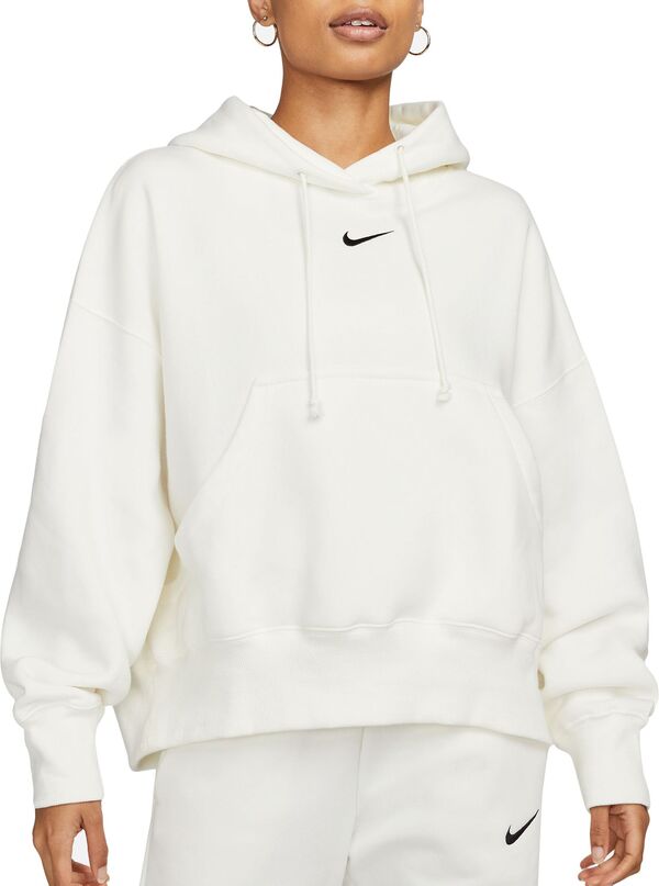 ナイキ レディース パーカー・スウェット アウター Nike Sportswear Women's Phoenix Fleece Over-Oversized Pullover Hoodie Sailの通販は