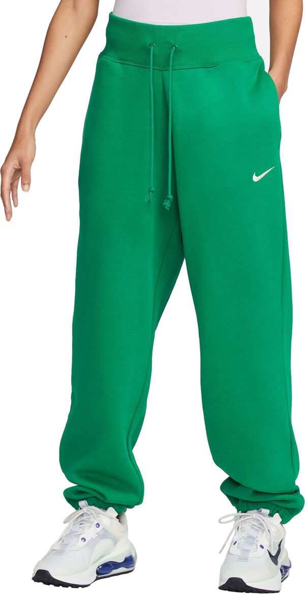 ナイキ レディース カジュアルパンツ ボトムス Nike Sportswear Women's Phoenix Fleece High-Waisted Oversized Sweatpants Malachite