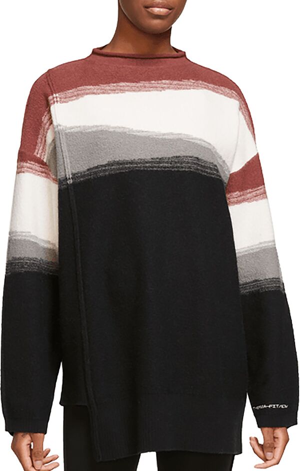 ナイキ レディース パーカー・スウェット アウター Nike Women's Yoga Therma-FIT ADV Wool Long Sleeve Shirt Blackの通販は