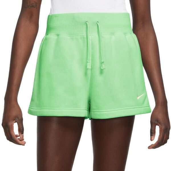 ナイキ レディース ハーフパンツ・ショーツ ボトムス Nike Sportswear Women's Phoenix Fleece High-Waisted Shorts Vapor Green