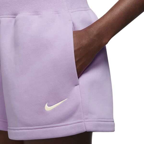 ナイキ レディース ハーフパンツ・ショーツ ボトムス Nike Sportswear Women's Phoenix Fleece High-Waisted Shorts Violet Mist