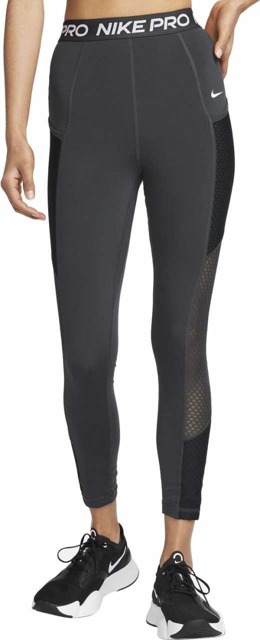 ナイキ レディース カジュアルパンツ ボトムス Nike Women's Pro Dri-FIT High-Rise 7/8 Femme Tights Dk Smoke Grey