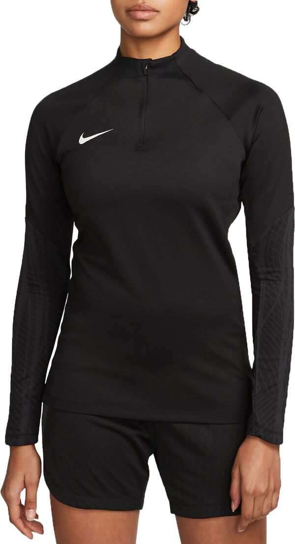 ナイキ レディース シャツ トップス Nike Women's Dri-FIT Strike Drill Long Sleeve Shirt Black