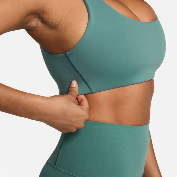 ナイキ レディース ブラジャー アンダーウェア Nike Women's One Scoop Light-Support Lightly Lined U-Neck Sports Bra Bicoastal