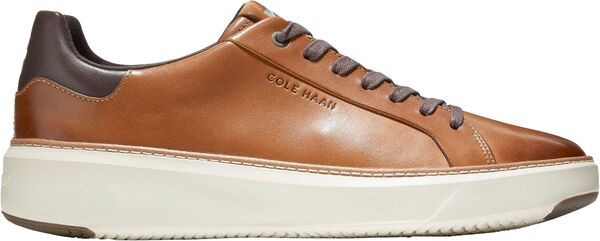 コールハーン メンズ スニーカー シューズ Cole Haan Men's Grand Pro Topspin Shoes Tan/White