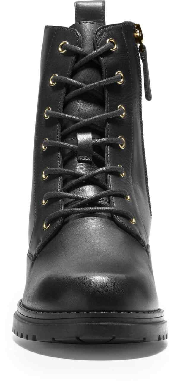 コールハーン レディース ブーツ・レインブーツ シューズ Cole Haan Women's Camea Waterproof Combat Boots Black