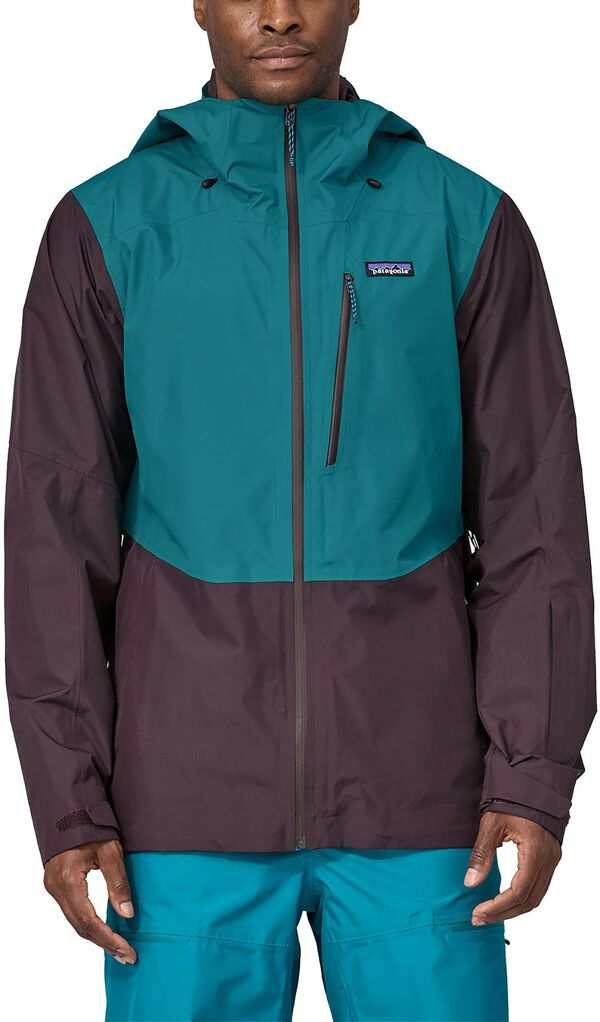 パタゴニア メンズ ジャケット・ブルゾン アウター Patagonia Men's Powder Town Jacket Obsidian Plum