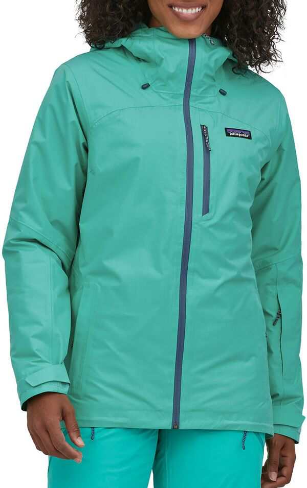 パタゴニア レディース ジャケット・ブルゾン アウター Patagonia Women's Insulated Powder Town Ski Jacket Fresh Teal