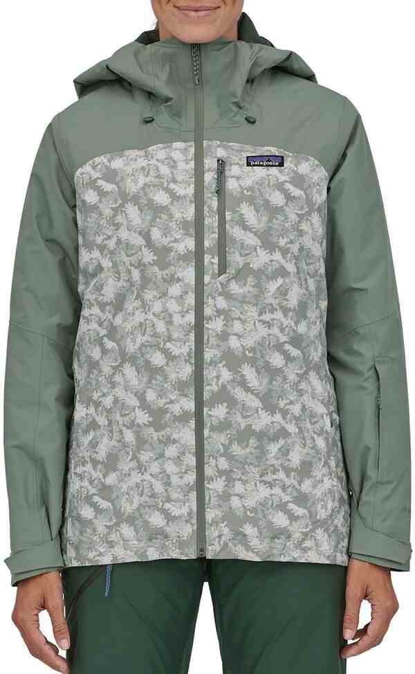 パタゴニア レディース ジャケット・ブルゾン アウター Patagonia Women's Insulated Powder Town Ski Jacket Hemlock Green