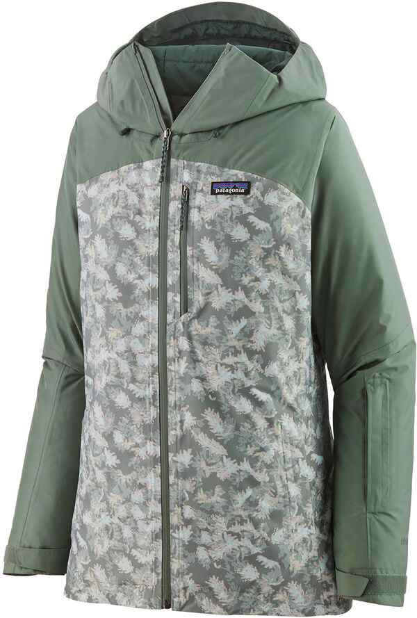 パタゴニア レディース ジャケット・ブルゾン アウター Patagonia Women's Insulated Powder Town Ski Jacket Hemlock Green